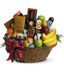 Fruit and Gourmet Basket from Parkway Florist in Pittsburgh PA